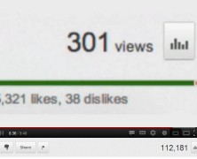Why does YouTube stop at 301 views?